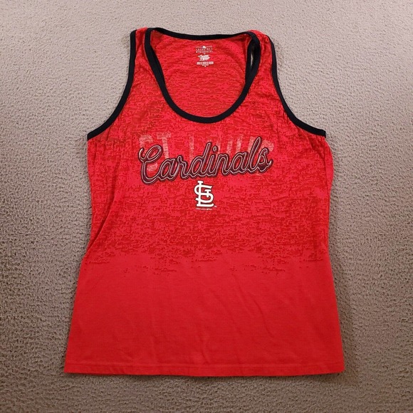 St. Louis Cardinals Shirt Girls Extra Large Red Tank Top Campus Lifestyle Tee‎ - Picture 1 of 10